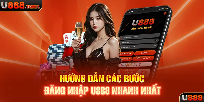 Hướng dẫn các bước đăng nhập U888 nhanh nhất