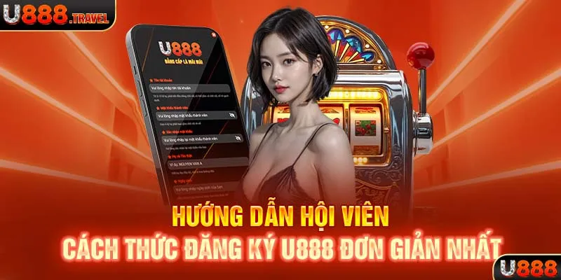 Hướng dẫn hội viên cách thức đăng ký U888 đơn giản nhất