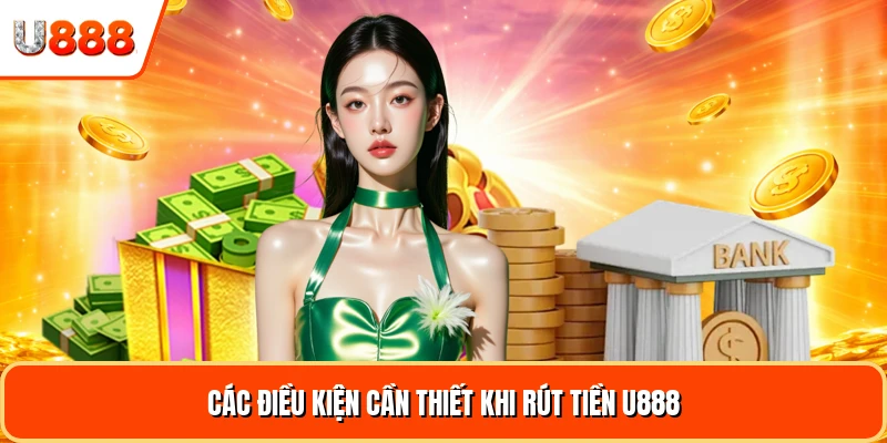 Các điều kiện cần thiết khi rút tiền U888