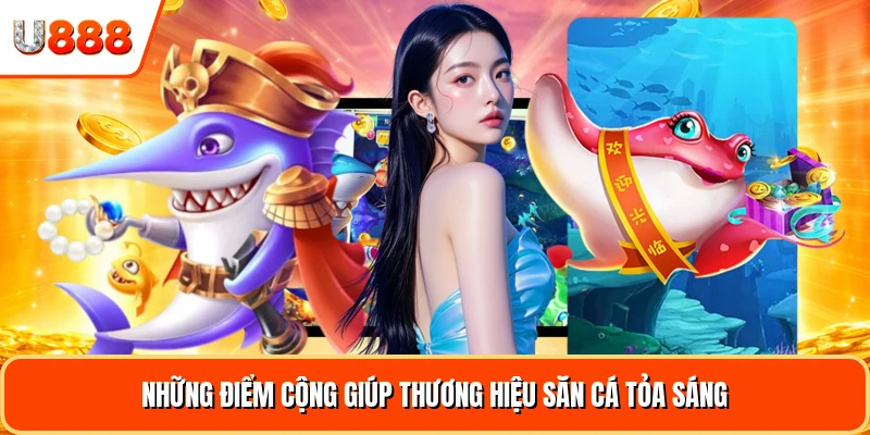 Những điểm cộng giúp thương hiệu săn cá tỏa sáng