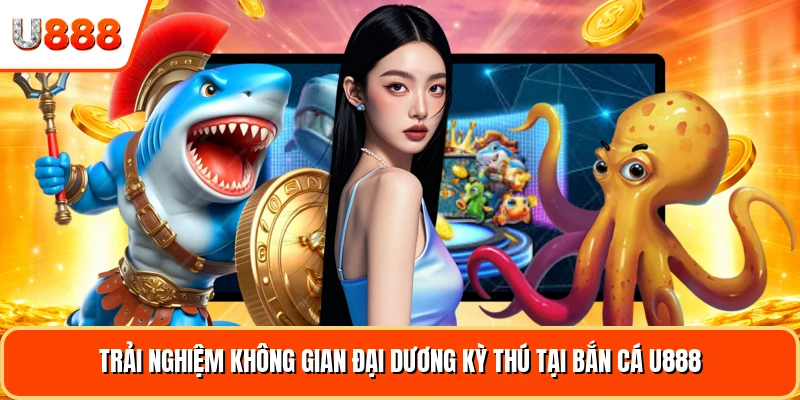 Trải nghiệm không gian đại dương kỳ thú tại bắn cá U888
